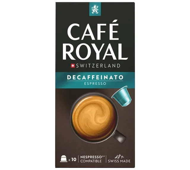 CAFÉ ROYAL kofein-fri espresso – 10 kapsula za Nespresso* Original