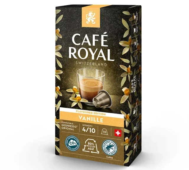CAFÉ ROYAL - 10 капсула укуса ваниле, компатибилне са Nespresso* Original