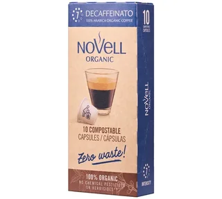 NOVELL 10 organskih kapsula bez kofeina za Nespresso* Original