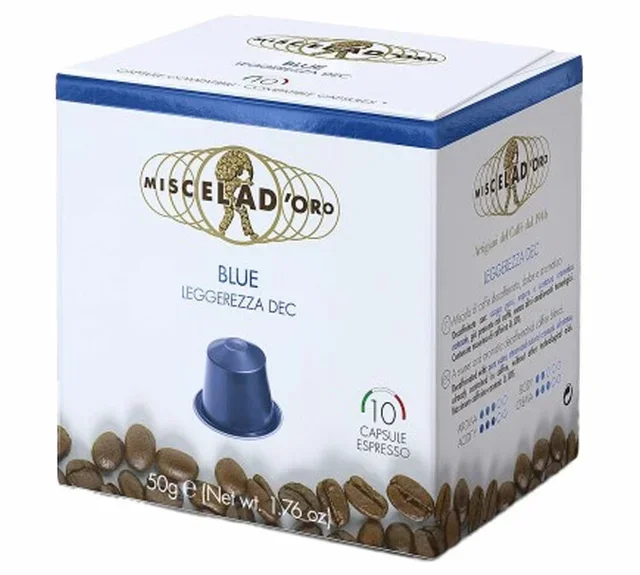 10 Kapslar Nespresso* Original Blue Leggerezza Dec - MISCELA D'ORO