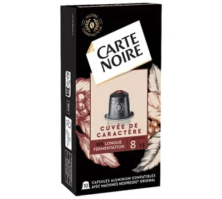 10 Kapsułek Nespresso* Original Cuvée de caractère - CARTE NOIRE