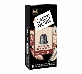10 Kapsułek Nespresso* Original Cuvée de caractère - CARTE NOIRE