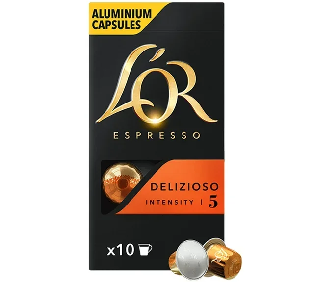 L'OR ESPRESSO Delizioso – 10 kapsula, kompatibilno sa Nespresso* Original