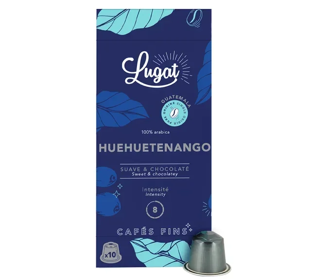 LUGAT Huehuetenango - 10 Kpl Nespresso* Original Yhteensopivia Kapseleita