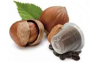 10 Nespresso* Original Compatible Hazelnut Capsules - BONINI