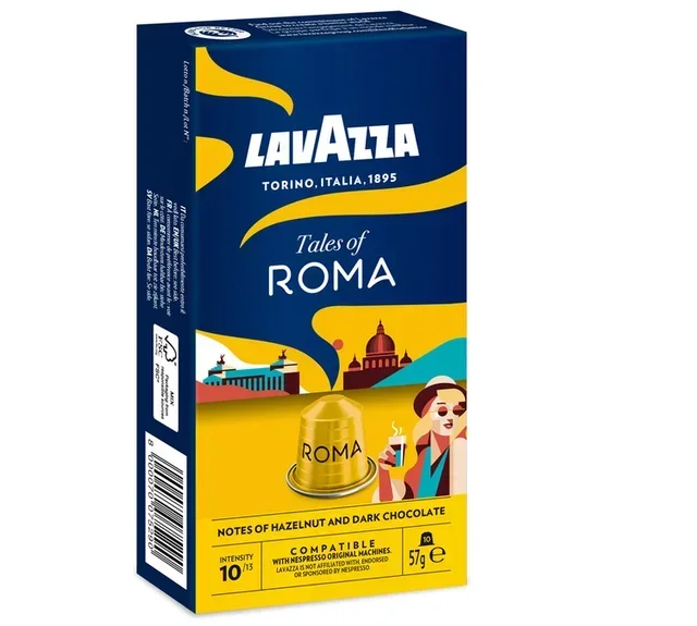 10 Kapsułek Tales Of Roma Kompatybilnych Nespresso* Original - LAVAZZA