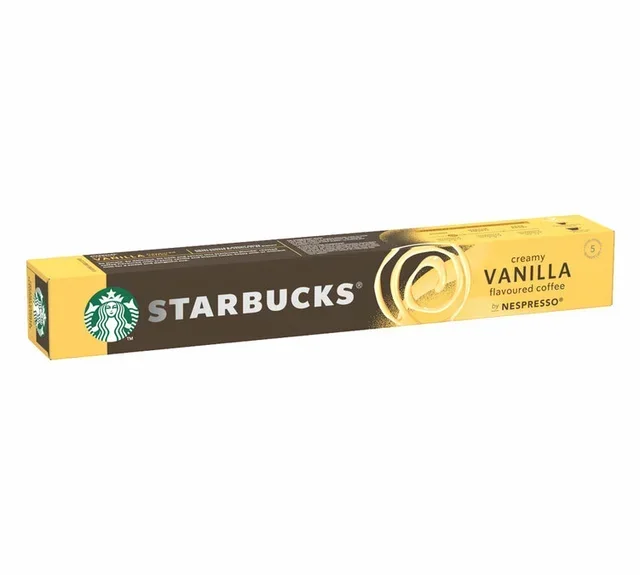 10 Starbucks Nespresso* Original compatible capsules flavored vanilla