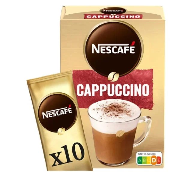10 x пръчки 10 g - Разтворимо кафе - Капучино - NESCAFÉ