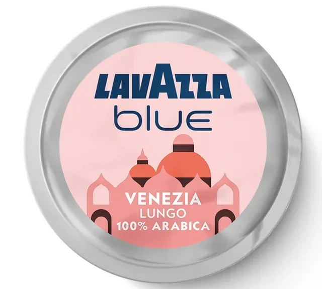 100 Capsules BLUE VENEZIA Lungo 100% Arabica - LAVAZZA