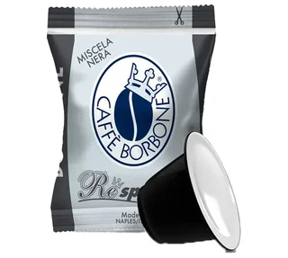 100 capsules compatible with Nespresso* Original Black Blend Intensity 9 - CAFFÉ BORBONE