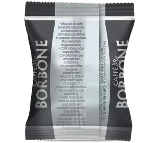 100 capsules compatible with Nespresso* Original Black Blend Intensity 9 - CAFFÉ BORBONE
