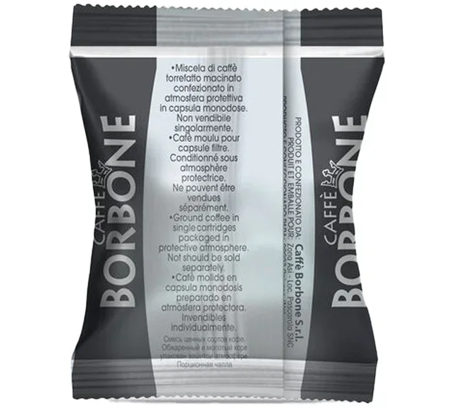 100 capsules compatible with Nespresso* Original Black Blend Intensity 9 - CAFFÉ BORBONE