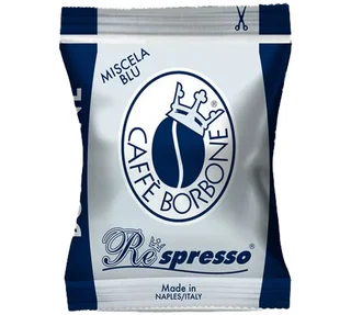 100 capsules compatible with Nespresso* Original Blue Blend Intensity 8 - CAFFE BORBONE