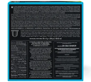 100 kapsułek kompatybilnych z Nespresso* Original Espresso Bezkofeinowa - CAFFE VERGNANO