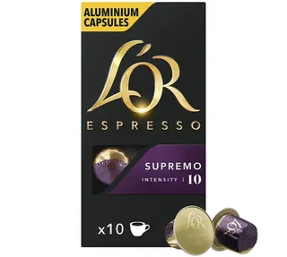 100 κάψουλες συμβατές με Nespresso* Original Espresso Supremo - L'OR ESPRESSO