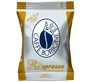 100 capsules compatible with Nespresso* Original Gold Blend Intensity 7 - CAFFÉ BORBONE