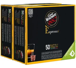 100 kapsułek kompatybilnych z Nespresso* Original Napoli - CAFFE VERGNANO