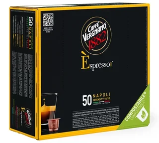 100 kapsułek kompatybilnych z Nespresso* Original Napoli - CAFFE VERGNANO