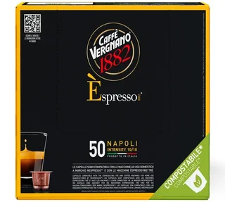 100 kapsułek kompatybilnych z Nespresso* Original Napoli - CAFFE VERGNANO