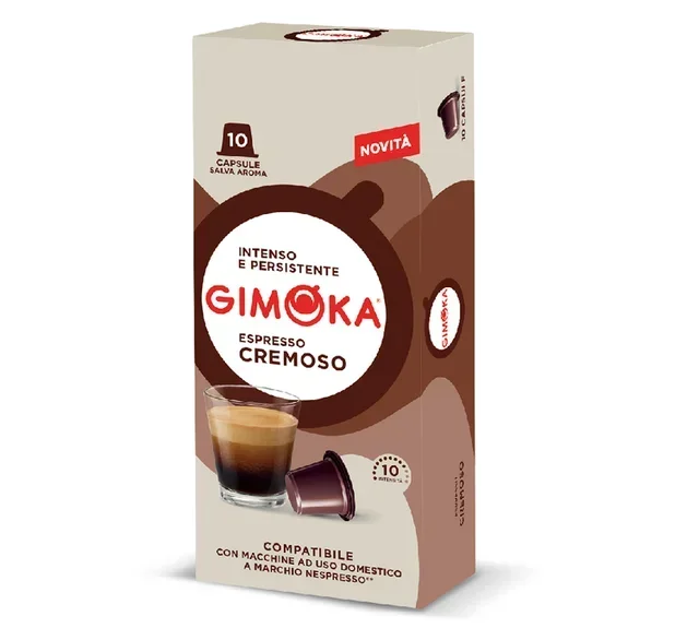 100 Cremoso Capsules Nespresso® Compatible - GIMOKA