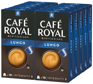 100 kapsułek kompatybilnych z systemem Nespresso* Lungo – CAFÉ ROYAL
