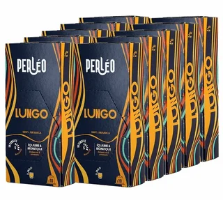 100 PERLEO Lungo-kapsler, kompatible med Nespresso* Original – for profesjonell bruk