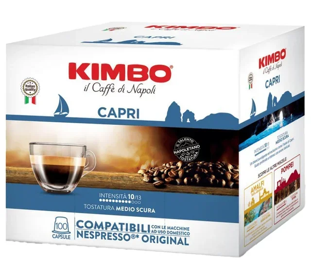 100 Nespresso* Original compatible capsules Capri - KIMBO