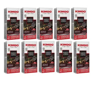 100 Kapsułek Kompatybilnych z Nespresso* Original Espresso Barista Napoli - KIMBO