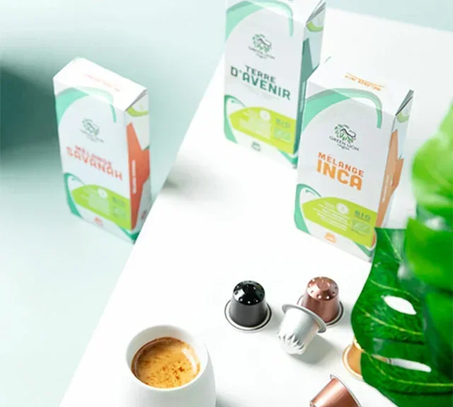 100 Capsule Savanah Bio compatibili Nespresso* Original per Professionisti - GREEN LION COFFEE