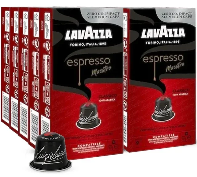Confezione 100 Capsule Compatibili Nespresso* Original Maestro Classico - LAVAZZA