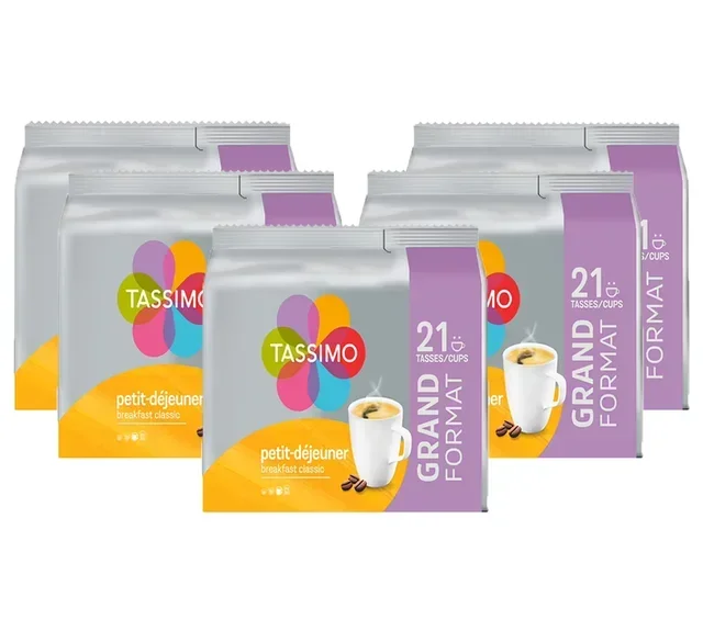 105 κάψουλες Tassimo Κλασικό Πρωινό - TASSIMO