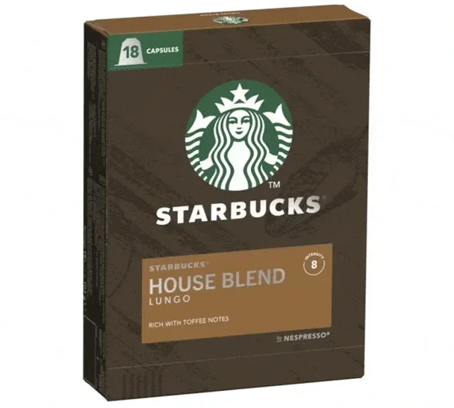108 capsules compatible with Nespresso* Original House Blend - STARBUCKS