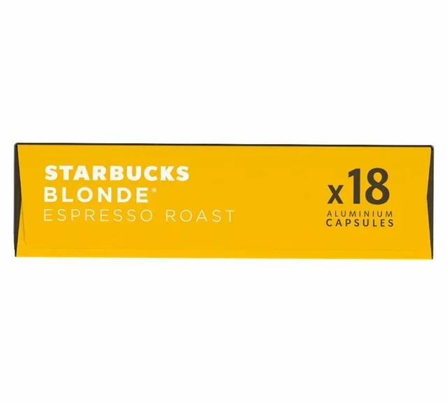 108 Nespresso* Original Compatible Capsules - Starbucks Blonde Espresso Roast