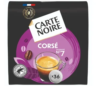 108 μαλακές κάψουλες καφέ CARTE NOIRE Νο. 6 Corsé
