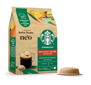 12 Κάψουλες Breakfast Blend Americano - Nescafe® Dolce Gusto® - NEO Starbucks
