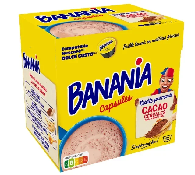 Banania csokoládé – 12 kapszula Nescafé* Dolce Gusto* kompatibilis