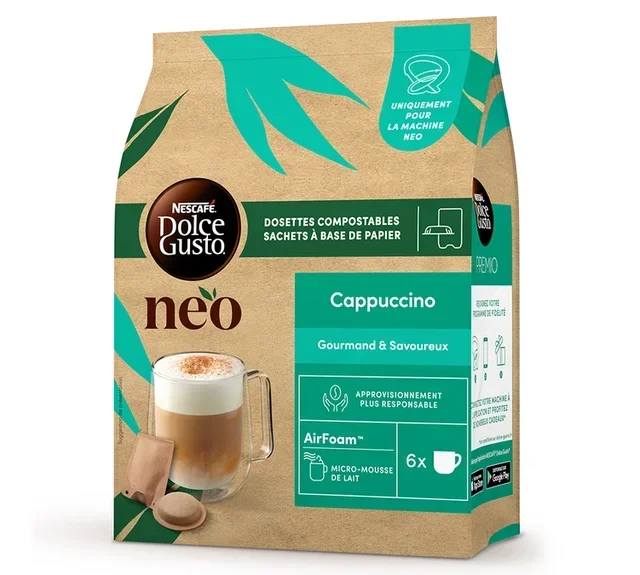 12 Κάψουλες Καπουτσίνο - Nescafe® Dolce Gusto® - NEO