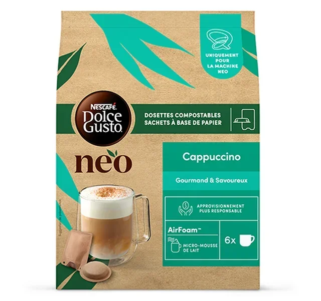 12 Capsules Cappuccino Nescafe® Dolce Gusto® NEO