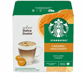 STARBUCKS 12 db kapszula Nescafé* Dolce Gusto* kompatibilis Latte Macchiato Caramel