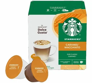 STARBUCKS 12 db kapszula Nescafé* Dolce Gusto* kompatibilis Latte Macchiato Caramel
