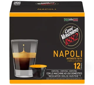 12 капсули CAFFE VERGNANO – съвместими с Nescafé* Dolce Gusto* Napoli