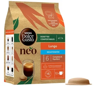 12 cápsulas Dolce Gusto® Neo - Lungo descafeinado - NEO de NESCAFÉ DOLCE GUSTO®