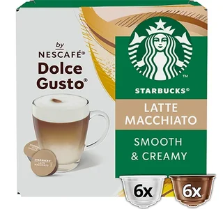 12 db STARBUCKS kapszula Nescafé* Dolce Gusto* Latte Macchiato kompatibilis