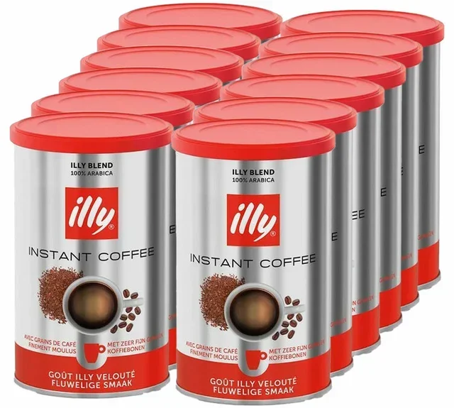 12 x 95 g ILLY Classico Snabbkaffe Professionellt i Kartong