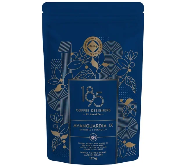 125 g - Whole Bean Coffee - Avanguardia IX - 1895 COFFEE DESIGNERS BY LAVAZZA