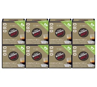 128 Compostable Capsules Compatible with Lavazza A Modo Mio Oro - CAFFE VERGNANO