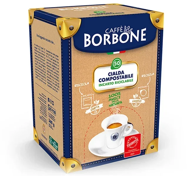 150 ESE pods - Miscela Rossa - CAFFE BORBONE