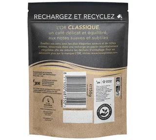 Διαλυτός Καφές L'OR ESPRESSO Κλασικός 150g - Ανταλλακτικό