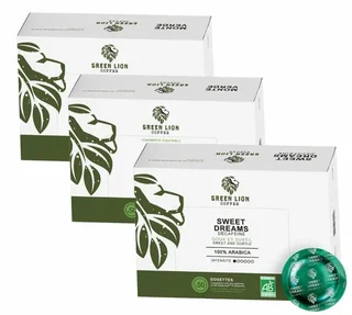150 Nespresso* Pro compatible capsules Sweet Dreams organic – GREEN LION COFFEE