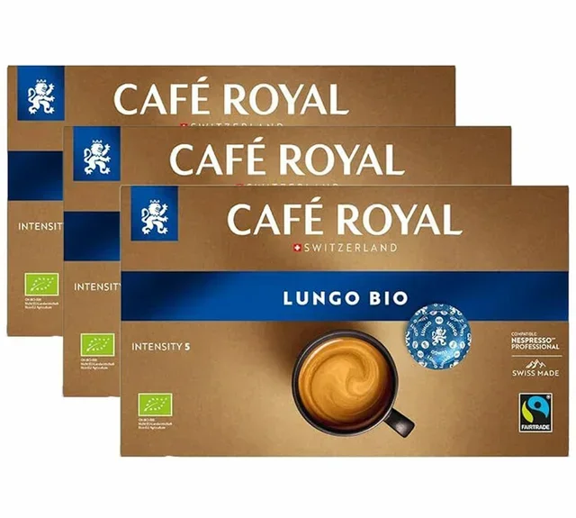 150 Nespresso* Pro Espresso Lungo Bio Kapslar - Fairtrade - CAFE ROYAL